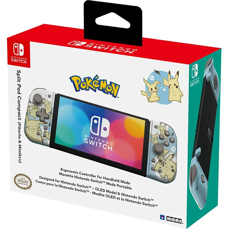 Hori Split Pad Compact - Pikachu & Mimigma (NSW-410U) (Switch) – Bild 3