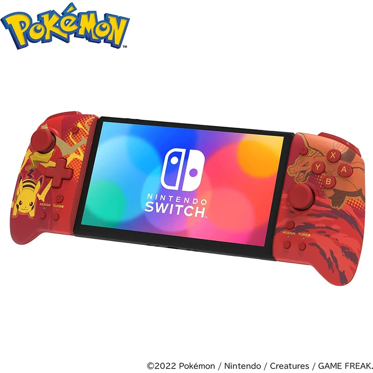 Hori Split Pad Pro - Pokémon: Pikachu & Glurak (NSW-413U) (Switch)  – Bild 1