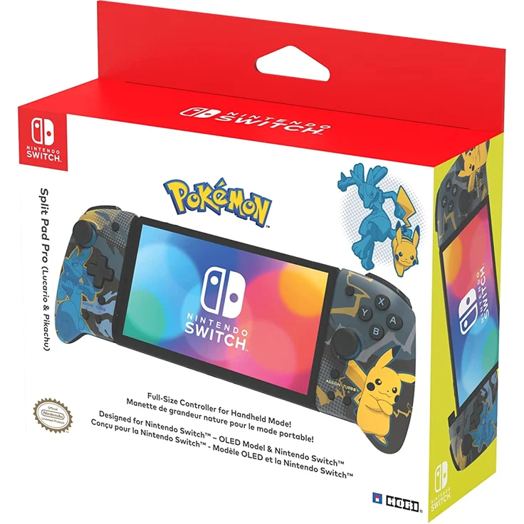 Hori Split Pad Pro - Pokémon: Pikachu & Lucario (NSW-414U) (Switch) – Bild 3