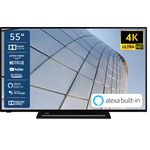 Toshiba 55UK3163DG 139 cm (55 Zoll) LED Smart TV (Ultra HD, Dolby Vision, HDR10, HDR HLG, Direct LED) HD-Triple-Tuner (Sat, Antenne, Kabel) Energieklasse G (DE-Modell)