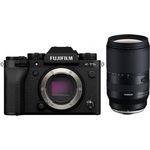 Fujifilm X-T5 Systemkamera, schwarz + Tamron 18-300mm f3,5-6,3 Di III-A VC VXD