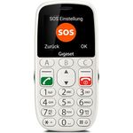 Gigaset GL390 Seniorenhandy 5,59cm (2,2 Zoll) Display, Weiß