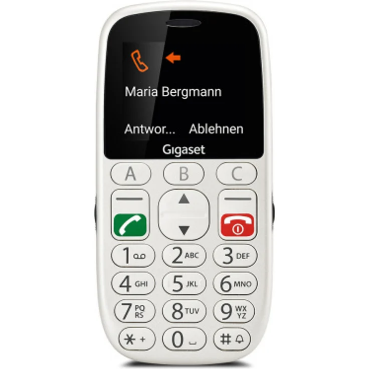 Gigaset GL390 Seniorenhandy 5,59cm (2,2 Zoll) Display, Weiß – Bild 3