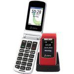 Olympia Style Duo 4G Klapphandy Seniorenhandy Rot