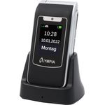Olympia Style Duo 4G Klapphandy Seniorenhandy Schwarz