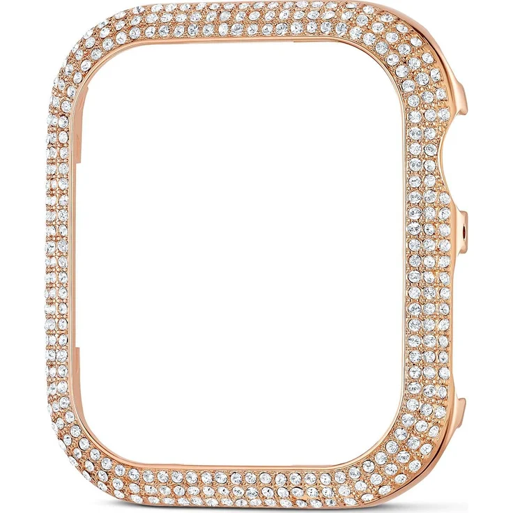 Swarovski Sparkling Gehäuserahmen passend zur Apple Watch Roséfarben 5572574
