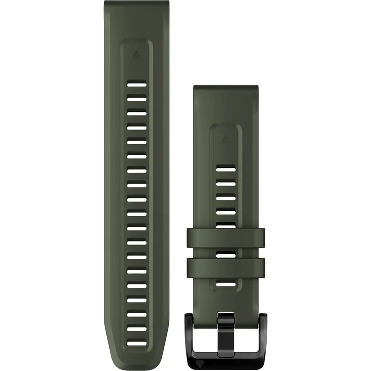 Garmin 010-13111-03 QuickFit Silikonband 22 mm Moosgrün – Bild 1