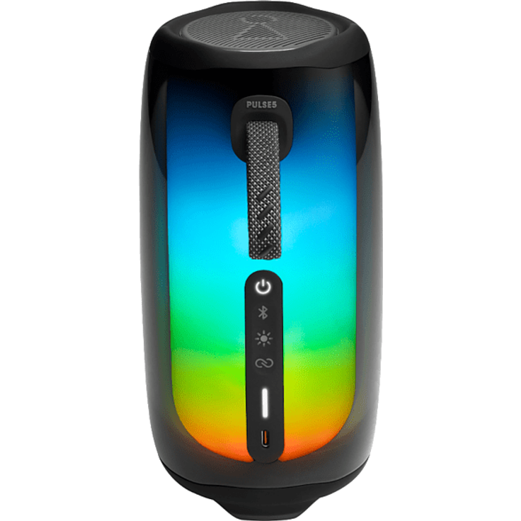 JBL Pulse 5 Bluetooth-Lautsprecher mit 360° Lichtshow Funktion, wasserfest, schwarz – Bild 4