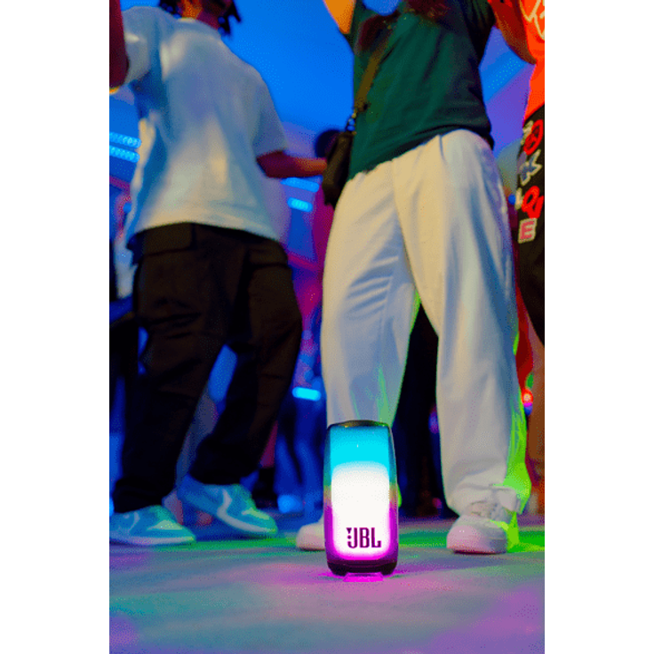 JBL Pulse 5 Bluetooth-Lautsprecher mit 360° Lichtshow Funktion, wasserfest, schwarz – Bild 7