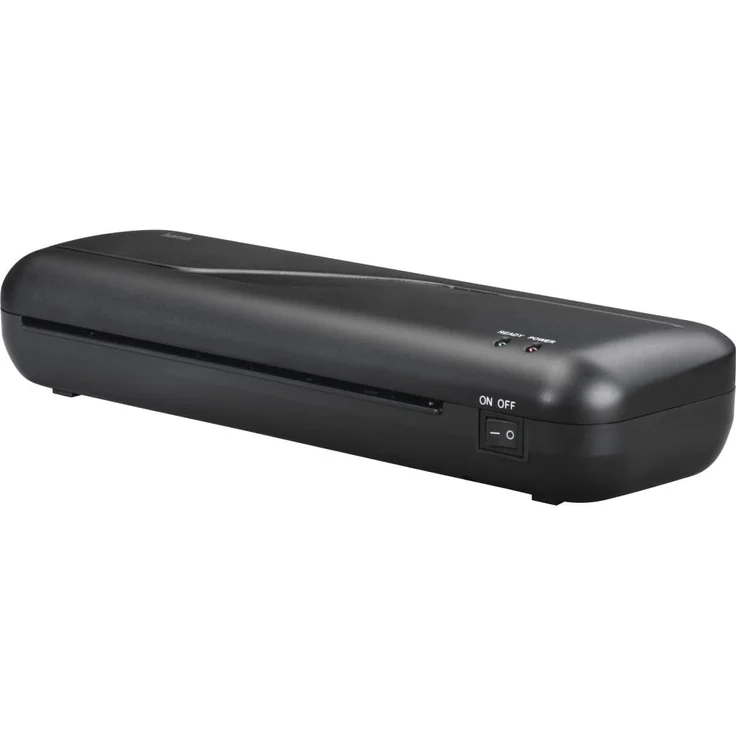 Hama Laminiergerät A4 mit Laminierfolien A4, A5, A6 und für Visitenkarten (4in1 Set Laminator mit Folien, Eckenabrunder, Schneidelineal, zuhause heiß Laminieren, schnelles Aufheizen, 80 bis 125 mic) (50560) – Bild 2