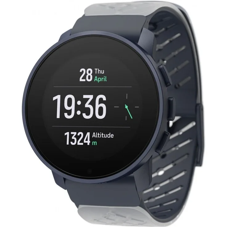 Suunto 9 Peak Pro Smartwatch Unisex, 43mm, Polyamid, Silikonarmband, Ocean Blue