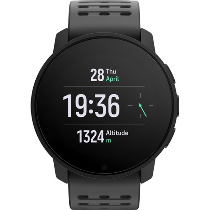 Suunto 9 Peak Pro Smartwatch Unisex, 43mm, Polyamid, Silikonarmband, All Black – Bild 3