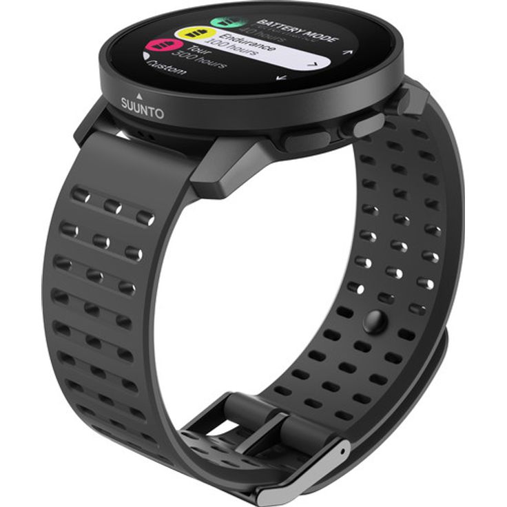 Suunto 9 Peak Pro Smartwatch Unisex, 43mm, Polyamid, Silikonarmband, All Black – Bild 4