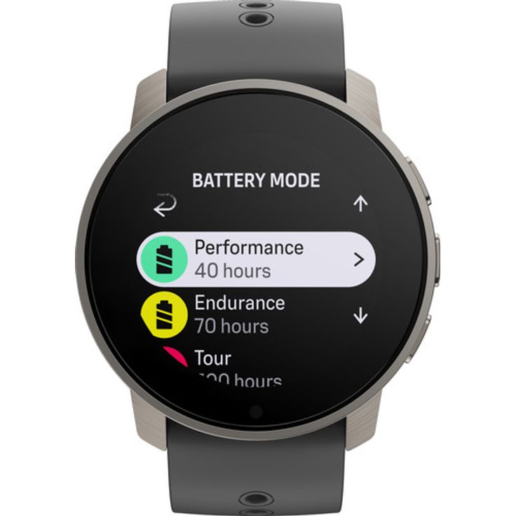 Suunto 9 Peak Pro Smartwatch Unisex, 43mm, Polyamid, Silikonarmband, Titanium Slate – Bild 2