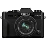 Fujifilm X-T30 II Systemkamera, schwarz + Fujinon XC 15-45mm F3,5-5,6