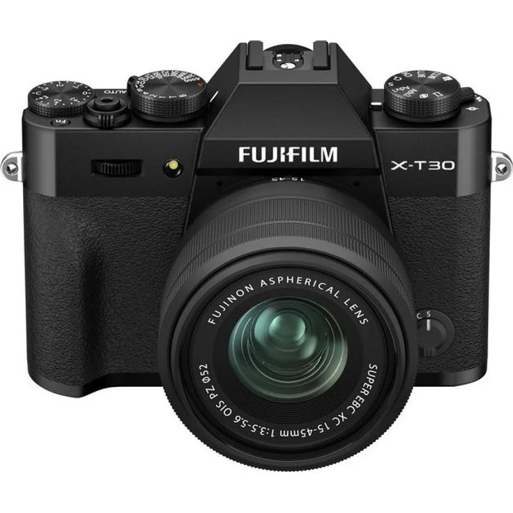 Fujifilm X-T30 II Systemkamera, schwarz + Fujinon XC 15-45mm F3,5-5,6 – Bild 2