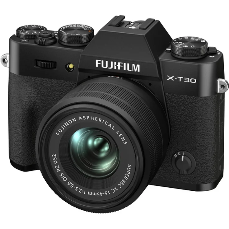 Fujifilm X-T30 II Systemkamera, schwarz + Fujinon XC 15-45mm F3,5-5,6 – Bild 3