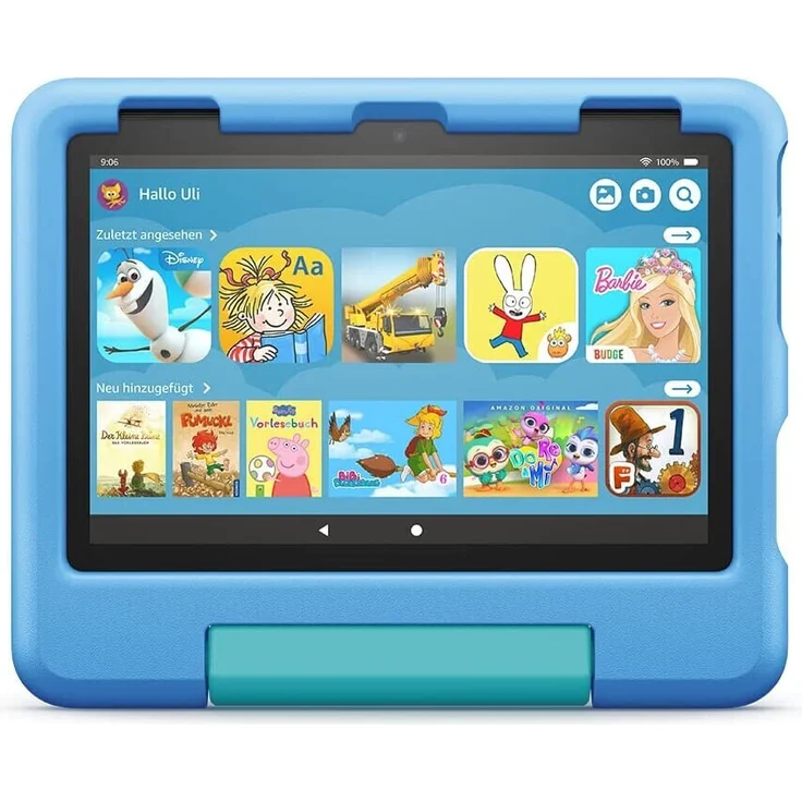 Amazon Fire HD 8 Kids Tablet (2022) 8 Zoll, WLAN-Tablet, Hexa-Core, 2 GB RAM, 32 GB Speicher, blau (B09BG5XG95) – Bild 1