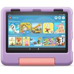 Amazon Fire HD 8 Kids Tablet (2022) 8 Zoll, WLAN-Tablet, Hexa-Core, 2 GB RAM, 32 GB Speicher, violett (B09BG6VNBV)