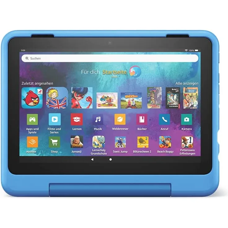Amazon Fire HD 8 Kids Pro Tablet (2022) 8 Zoll, WLAN-Tablet, Hexa-Core, 2 GB RAM, 32 GB Speicher, blau (B09BG613SC)