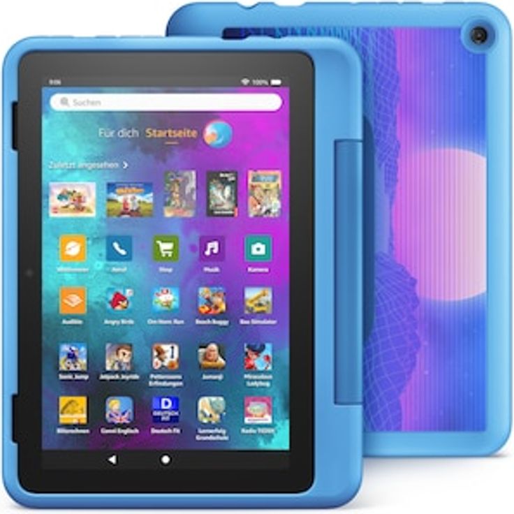Amazon Fire HD 8 Kids Pro Tablet (2022) 8 Zoll, WLAN-Tablet, Hexa-Core, 2 GB RAM, 32 GB Speicher, blau (B09BG613SC) – Bild 2