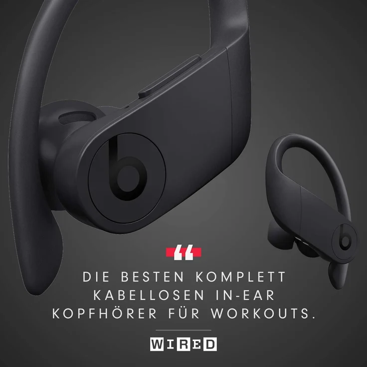 Beats Powerbeats Pro In-Ear-Kopfhörer mit Bluetooth, Mikrofon, Touch-Bedienfeld, Auto-Pairing, schwarz – Bild 6