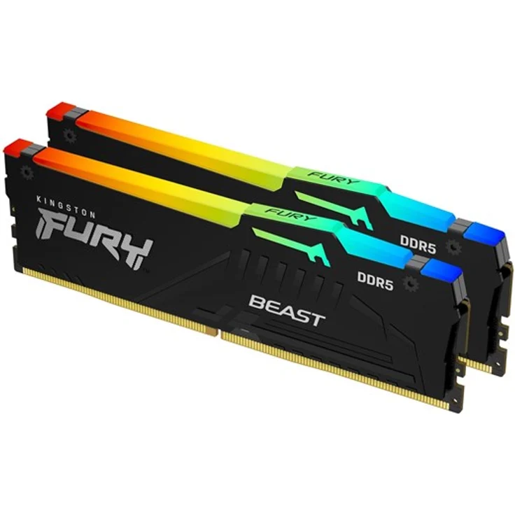 Kingston FURY Beast RGB DDR5-5600 C40 DC - 16GB - Preisvergleich – Bild 1