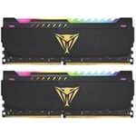 Patriot Memory Patriot Viper Steel RGB - DDR4 - Kit - 64 GB: 2 x 32 GB - DIMM 288-PIN - 3600 mhz - PC4-28800 - CL18 - 1.35 V - ungepuffert - non-ECC - Schwarz (PVSR464G360C8K)