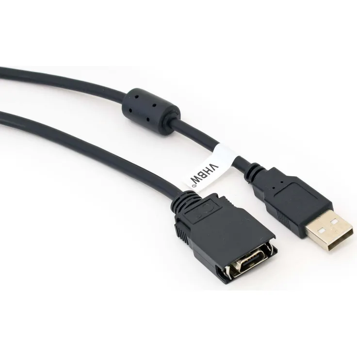 VHBW USB Programmierkabel kompatibel mit OMRON CS, CJ, CQM1H, CPM2C ersetzt CS1W-CS114-Adapter