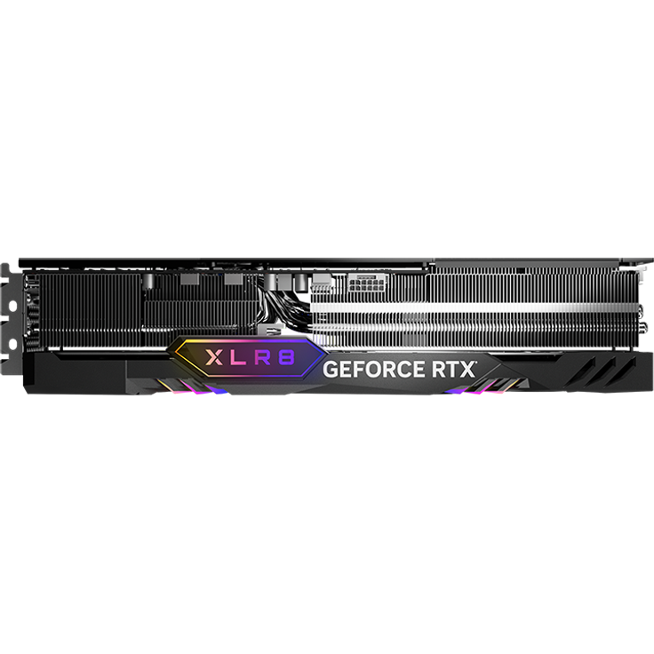 PNY GeForce RTX 4080 - 16GB GDDR6X, 2550 MHz Boost, 3x Axial-Lüfter (100 mm), HDMI, DisplayPort, 320W (VCG408016TFXXPB1-O) – Bild 4