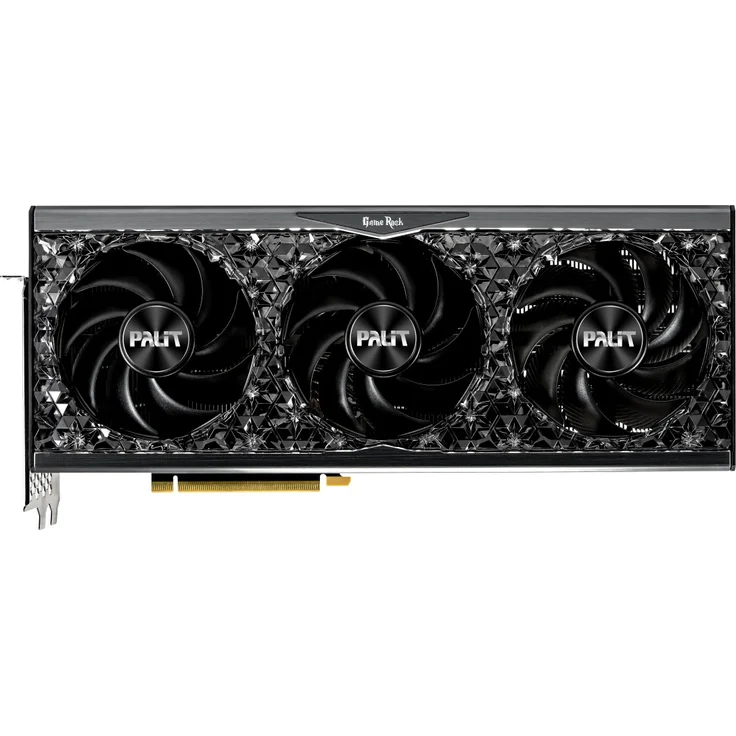 Palit GeForce RTX 4080 - 16GB GDDR6X, 2505 MHz Boost, 3x Axial-Lüfter (100 mm), HDMI, DisplayPort, 320W (NED4080019T2-1030G) – Bild 5