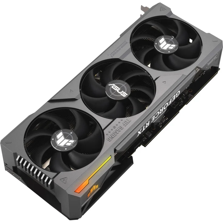 Asus GeForce RTX 4090 - 24GB GDDR6X, 2595 MHz Boost, 3x Axial-Lüfter (110 mm), HDMI, DisplayPort, 450W (90YV0IE0-M0NA00) – Bild 2