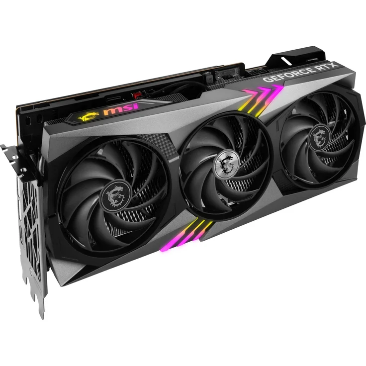 MSI GeForce RTX 4080 - 16GB GDDR6X, 2610 MHz Boost, 3x Axial-Lüfter (100 mm), HDMI, DisplayPort, 320W (V511-005R) – Bild 2