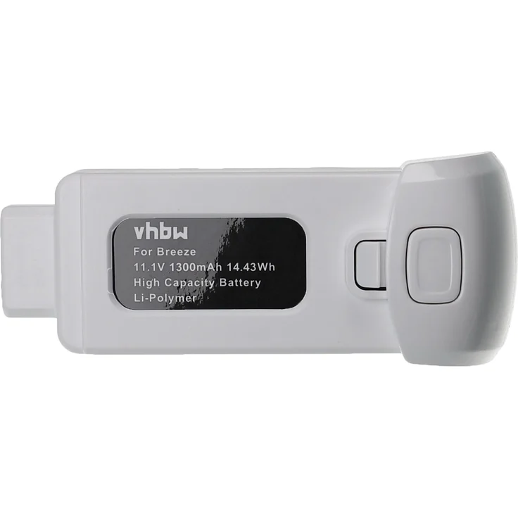 vhbw Akku kompatibel mit Yuneec Breeze, Breeze 4K Drohne Multicopter Quadrocopter (1300mAh, 11,1V, Li-Polymer) – Bild 1