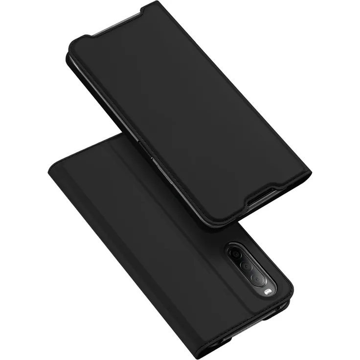 Buch Tasche "Dux Ducis" kompatibel mit Xiaomi Poco F4 GT Handy Hülle Etui Brieftasche Schutzhülle mit Standfunktion, Kartenfach schwarz