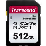 Transcend Ultra Performance SDXC 340S 512GB Class 10 UHS-I U3 A2 V30 (TS512GSDC340S)