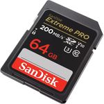 SanDisk Extreme PRO 64 GB SDXC Speicherkarte Class 3 V30 170 MB-s 90 MB-s (SDSDXXU-064G)