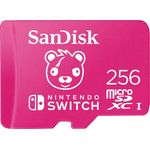 SanDisk microSDXC Extr 256GB (A1-V30-U3-C10-R100-W90) Fortnite, Cuddle Team Leader microSDXC-Karte 256GB A1 Application (SDSQXAO-256G-GN6ZG)