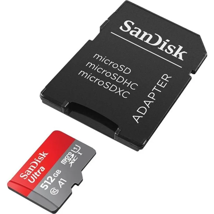 SanDisk Ultra microSD-SD-card - 150MB - 512GB (SDSQUAC-512G-GN6MA)