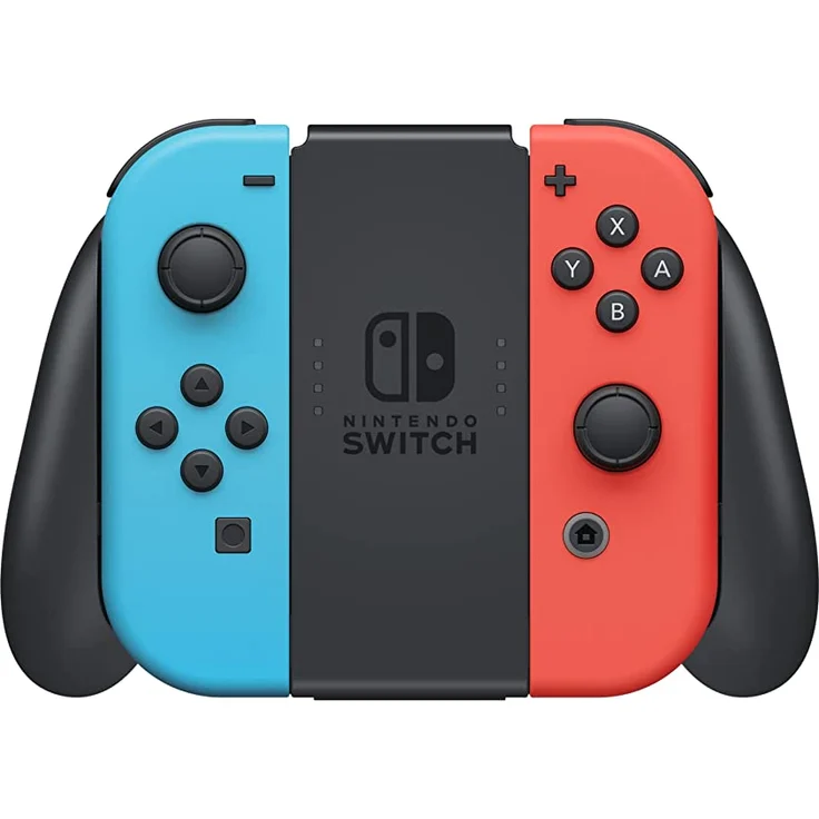 Nintendo Switch (2022) Schwarz/Blau/Rot 32GB – Bild 3