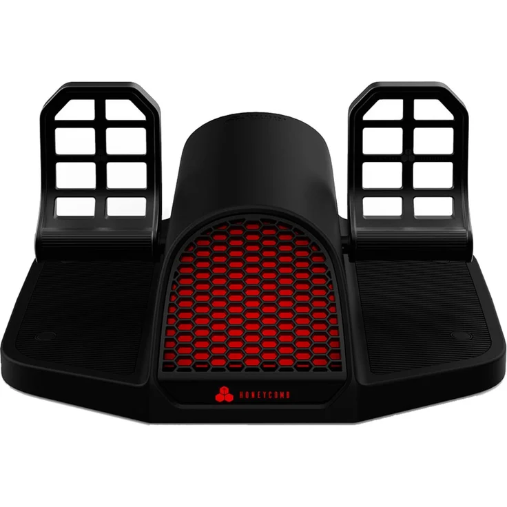 Honeycomb Charlie Rudder Pedals, Steuerruder-System in Luftfahrt-Qualität für Flug -Simulatoren, hochwertige Flugpedale massiv, rutschfest, flexibel verstellbar (Xbox / PC) – Bild 1