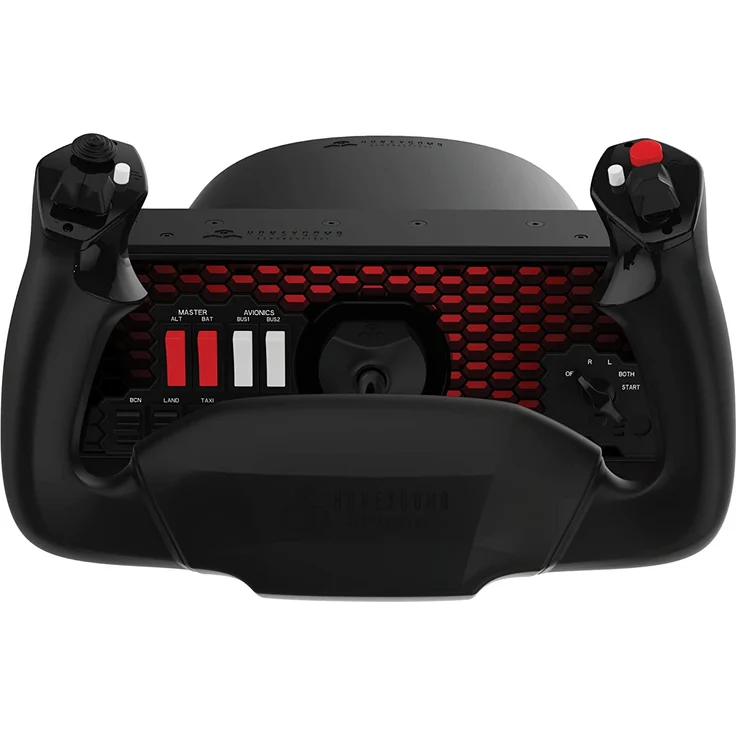 Honeycomb Alpha Flight Controls XPC, Yoke & Switch Panel in Luftfahrt-Qualität für Flug-Simulatoren (Xbox One, Series S/X, PC) – Bild 1