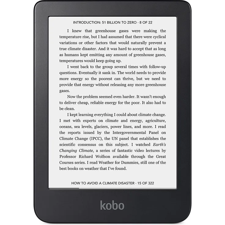 Kobo eBook-Reader Clara 2E, Deep Ocean Blue (N506KUOBKEP)