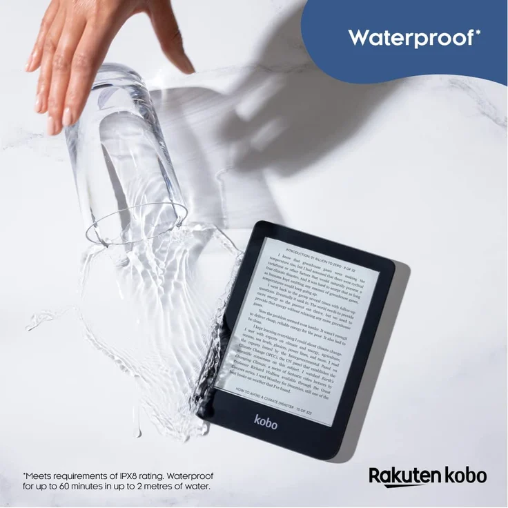 Kobo eBook-Reader Clara 2E, Deep Ocean Blue (N506KUOBKEP) – Bild 2