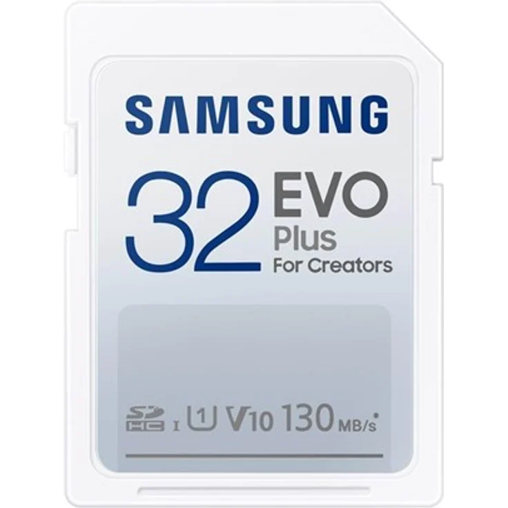 Samsung EVO Plus SD-card - 130-130MB - 32GB (MB-SC32K/EU) – Bild 1
