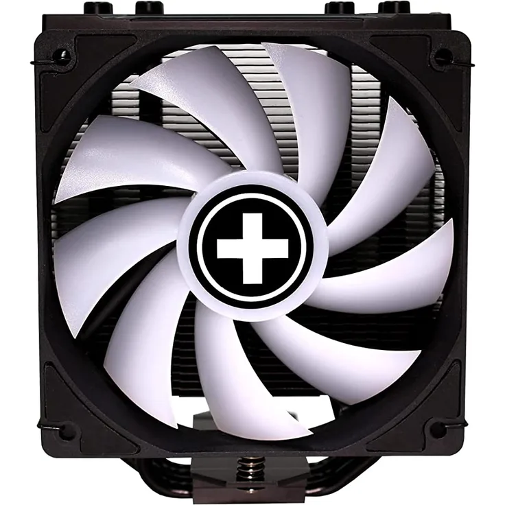 Xilence M704PRO.ARGB AMD und Intel CPU Kühler, 120mm ARGB PWM Lüfter, 180W TDP, transparent/schwarz