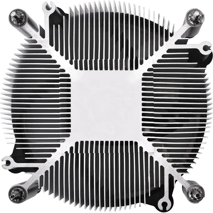 Thermaltake Gravity i3 Low-Profile-CPU-Kühler, 90mm Lüfter LGA 1700-Sockel PWM 12003500RPM bis zu 95W 4 Pin (CL-P094-AL09WT-A) – Bild 2