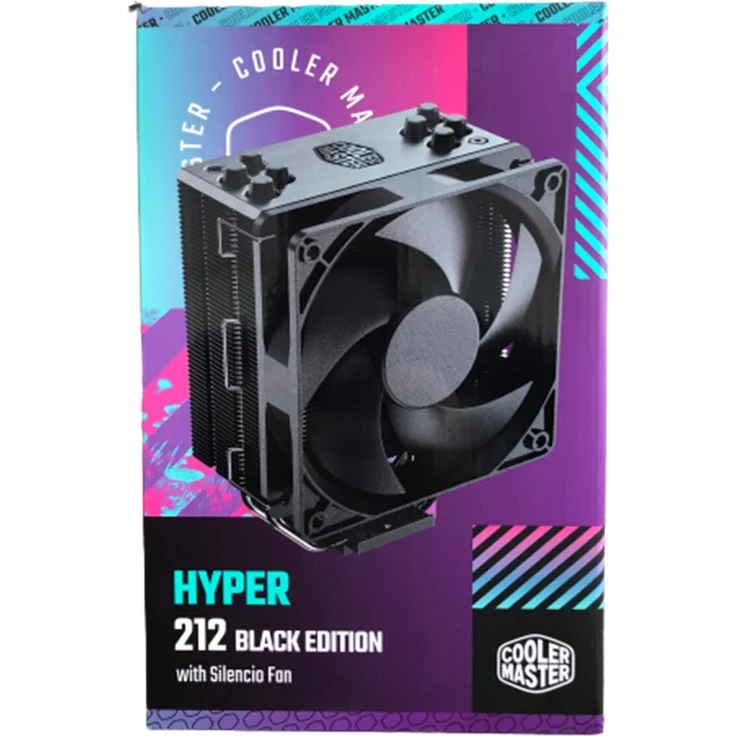 Cooler Master Hyper 212 Black Edition mit LGA1700 CPU-Kühler, schwarz, LGA1700 – Bild 2