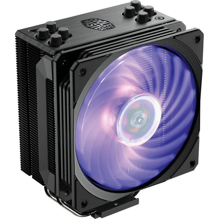 Cooler Master Hyper 212 RGB Black Edition mit LGA1700 CPU-Kühler, schwarz – Bild 1