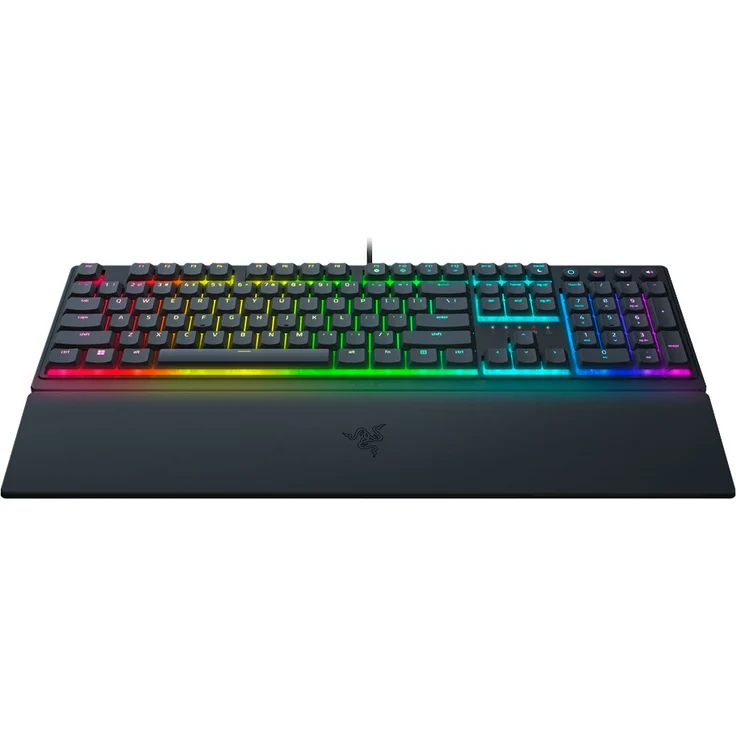 Ornata V3 RGB-LED Gaming Tastatur, USB, QWERTZ, flach, schwarz (RZ03-04460400-R3G1) – Bild 2